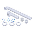 OATEY P9121ABG Dearborn® 1-1/2" x 16" Center to Center, Hi-Line/ Slip Joint Combination w/ Baffle Tee, Bagged