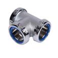 OATEY 8481 Dearborn® 1-1/2" Tee Slip Joint, Chrome - 20 Ga.