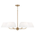 Capital Lighting CAP-450461 Welsley Transitional 6-Light Chandelier