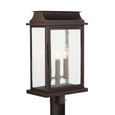 Capital Lighting CAP-936832 Bolton Transitional 3-Light Outdoor Post-Lantern