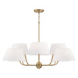 Capital Lighting CAP-450481 Welsley Transitional 8-Light Chandelier