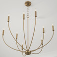 Capital Lighting CAP-452191 Ansley Transitional 9-Light Chandelier