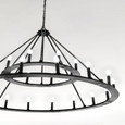 Capital Lighting 4910 Pearson Urban / Industrial 24-Light Chandelier