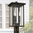Capital Lighting CAP-943835 Barrett Transitional 3-Light Outdoor Post-Lantern