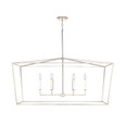 Capital Lighting CAP-837661 Thea Transitional 6-Light-Linear Chandelier