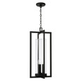 Capital Lighting CAP-948232 Kent Modern 3-Light Outdoor Hanging-Lantern