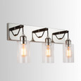 Capital Lighting CAP-9D304A Prospero Urban / Industrial 3-Light Vanity