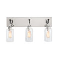 Capital Lighting CAP-9D304A Prospero Urban / Industrial 3-Light Vanity