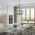 Capital Lighting AA1003 Madeline Transitional 4-Light Pendant