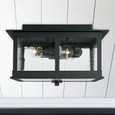 Capital Lighting 943836 Barrett Transitional 3-Light Outdoor Flush