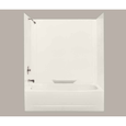 Mustee 350BN DURAWALL BATHTUB WALL BONE FIBERGLASS 3 PC