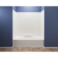 Mustee 350WHT DURAWALL BATHTUB WALL WHITE FIBERGLASS 3 PC