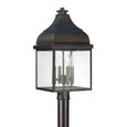 Capital Lighting CAP-9645 Westridge Transitional 4-Light Outdoor Post-Lantern