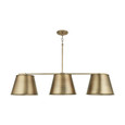 Capital Lighting CAP-837831 Welker Transitional 3-Light-Linear Chandelier