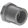 Spears 838-207C 1-1/2" x 1/4" CPVC Schedule 80 Spigot x FPT Reducer Bushing, Red