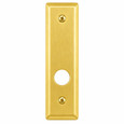 Accentra CN88-201 8800 Series Mortise Lock Outside Escutcheon with Grip Handle