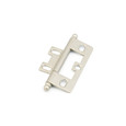 Schaub 1100B Solid Brass Ball Tip Non-Mortise Cabinet Hinges, 2-1/2 Inch