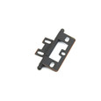 Schaub 1100B Solid Brass Ball Tip Non-Mortise Cabinet Hinges, 2-1/2 Inch