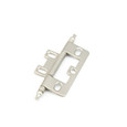 Schaub 1100M Solid Brass Minaret Tip Non-Mortise Cabinet Hinge, 3-5/8" Overall