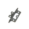 Schaub 1100M Solid Brass Minaret Tip Non-Mortise Cabinet Hinge, 3-5/8" Overall