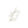 Schaub 1100M Solid Brass Minaret Tip Non-Mortise Cabinet Hinge, 3-5/8" Overall