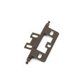 Schaub 1100M Solid Brass Minaret Tip Non-Mortise Cabinet Hinge, 3-5/8" Overall