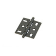 Schaub 1111B Solid Brass Ball Tip Mortise Cabinet Hinges, 2-5/8" Overall