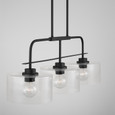 Capital Lighting CAP-838435 Jake Transitional 3-Light-Linear Chandelier