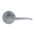 Omnia 42M-SD Modern Solid Brass Single Dummy Lever with Modern Rosette and 2-3/8" Backset Omnia 42M-SD