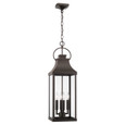 Capital Lighting CAP-946442-4 Bradford Traditional 4-Light Outdoor Hanging-Lantern