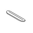 Corbin Russwin 217F44 Cylinder Spring Cover 6-Pin