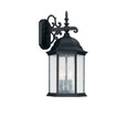 Capital Lighting CAP-9834 Main Street Traditional 3-Light Outdoor Wall-Lantern