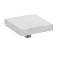Schaub 211067 2-1/2" Fused Glass Small Square Cabinet Knob