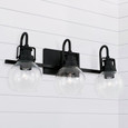 Capital Lighting CAP-AA1007 Buxton Urban / Industrial 3-Light Vanity