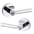 Kwikset 156MRL-RDT Montreal Keyed Entry Lever SmartKey with Round Rose, 6AL Latch and RCS Strike Kwikset 156MRL-RDT Montreal Keyed Entry Lever SmartKey with Round Rose, 6AL Latch and RCS Strike