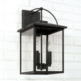 Capital Lighting CAP-948031 Bryson Transitional 3-Light Outdoor Wall-Lantern