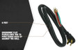Southwire 90168809 9016SW8809 Range Replacement Cord - 6/2-8/1 50-AmpFlat SRDT 3-Wire 6' with NEMA 10-50 Plug - Gray