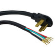 Southwire 90448808 9044SW8808 Range Replacement Cord - 6/2-8/2 50-AmpRound SRDT 4-Wire 4' with NEMA 14-50 Plug - Black Southwire 90448808 9044SW8808 Range Replacement Cord - 6/2-8/2 50-AmpRound SRDT 4-Wire 4' with NEMA 14-50 Plug - Black