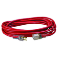 Southwire 24878804 2487SW8804 14/3 Heavy-Duty 15-Amp SJTW General Purpose Extension Cord with Lighted End, 25'