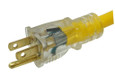 Southwire 2587SW8802 CORD, 12/3 25' SJTW YELLOW LIGHTED END