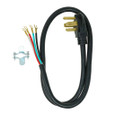 Southwire 91548808 9154SW8809 Dryer Replacement Cord - 10/4 30-Amp Round SRDT 4-Wire 4' with NEMA 14-30 Plug - Gray