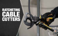 Southwire CCPR400 Ratcheting Cable Cutters 750 CU/1000 AL w/ Comfort Grip Handles