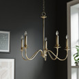 Capital Lighting CAP-AA1023 Weston Transitional 5-Light Chandelier