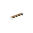 Schaub 316 5-1/16" Center to Center Positano Clear Cabinet Pull