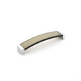 Schaub 322 8-13/16" Center to Center Positano Arch Clear Cabinet Pull