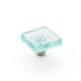 Schaub 34 1-1/2" Square Glass Ice Cabinet Knob Schaub 34 1-1/2" Square Glass Ice Cabinet Knob