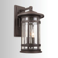 Capital Lighting 935521 Mission Hills Urban / Industrial 2-Light Outdoor Wall-Lantern
