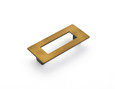 Schaub 444 96mm Center to Center Rectangular Finestrino Cabinet Pull