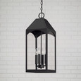Capital Lighting CAP-946342 Burton Transitional 4-Light Outdoor Hanging-Lantern