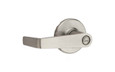 Kwikset 733KNL-RCAL-3031 Kingston Privacy Lever 20 Minute Fire Rated with Round Corner Adjustable Latch and Round Corner Full Lip Strike